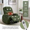 coucheta Power Lift Recliner Chair, Oversized Massage Recliner with Vibration & Lumbar Heating, Lift Chair with Side Pockets and Cup Holders - 3 of 4
