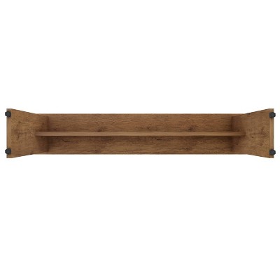 NoMad 68" Rustic Natural Wood Dining Bench