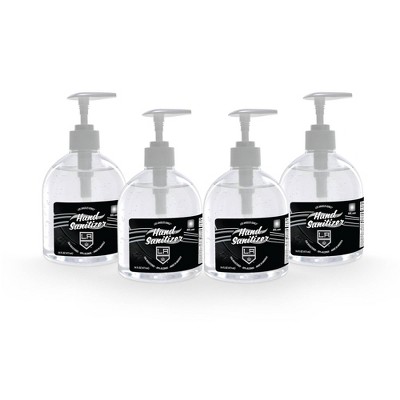 NHL Los Angeles Kings 16oz Pump Top Hand Sanitizer - 4pk