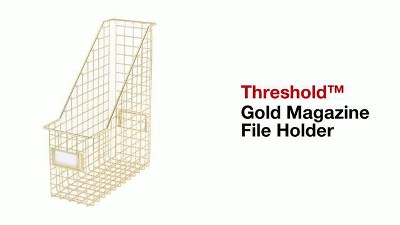 Wire File Organizer Gold - Threshold™ : Target