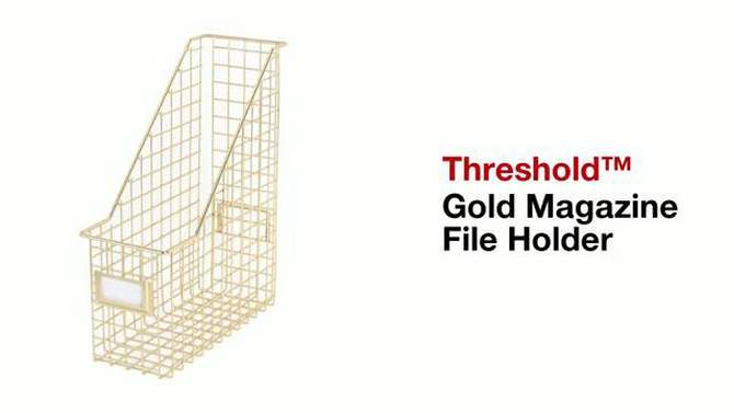 Wire Magazine File Gold - Threshold&#8482;, 2 of 10, play video