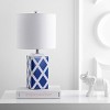 Soria Table Lamp - MLT4005 - Navy/White - Safavieh - 3 of 4