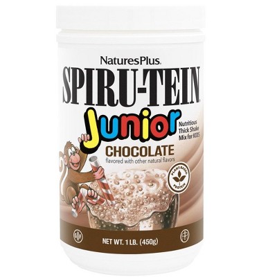 Spiru-Tein (Spirutein) Jr. Shake - Chocolate by Nature's Plus  -  1.09 lbs Powder