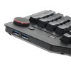 Das Keyboard 4 Ultimate Blank Wired Mechanical Keyboard, Cherry MX Mechanical Switches, 2-Port USB 3.0 Hub, Volume Knob, Aluminum Top, 104 Keys, Black - 4 of 4