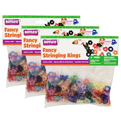 Roylco® Fancy Stringing Rings, 0.63