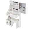 Small Size Left Drawer Desktop Vanity Table - 4 of 4
