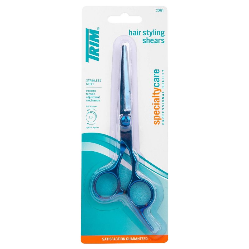Trim Hair Styling Shears - Blue, 1 of 6