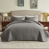 Inhand Microfiber Quilt Bedding Set, Soft Lightweight Coverlet For All Season - 2 of 4