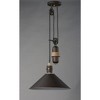 Maxim Lighting Tucson 1 - Light Pendant in  Oil Rubbed Bronze/Weathered Wood - 2 of 4