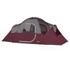 CORE Extended Dome Tent 16 x 9 Foot 9 Person Camping Tent with Air Vents, Red - 2 of 4
