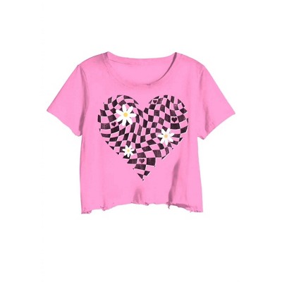 Girl Cropped Tee Top - PRINCE PETER