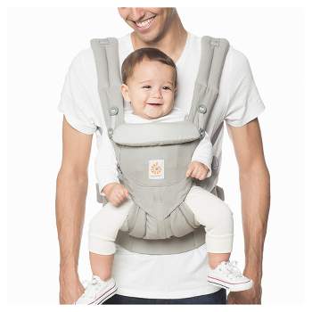  Ergobaby Embrace Cozy Newborn Essentials Baby Carrier Wrap  (7-25 Pounds), Soft Air Mesh, Soft Grey : Baby