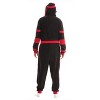 #followme Mens One Piece Character Adult Bodysuit Hooded Xmas Pajamas - 3 of 4