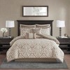 8Pcs Comforter Set, Solid Bedding Set, Microfiber Bed Comforter - 2 of 4