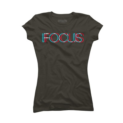 Junior's Design By Humans FOCUS By BLACKSTONE T-Shirt