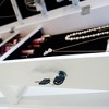 Hrinhom 66.1"H Full Length Mirror 360° Swivel Jewelry Cabinet with Led Light - 4 of 4