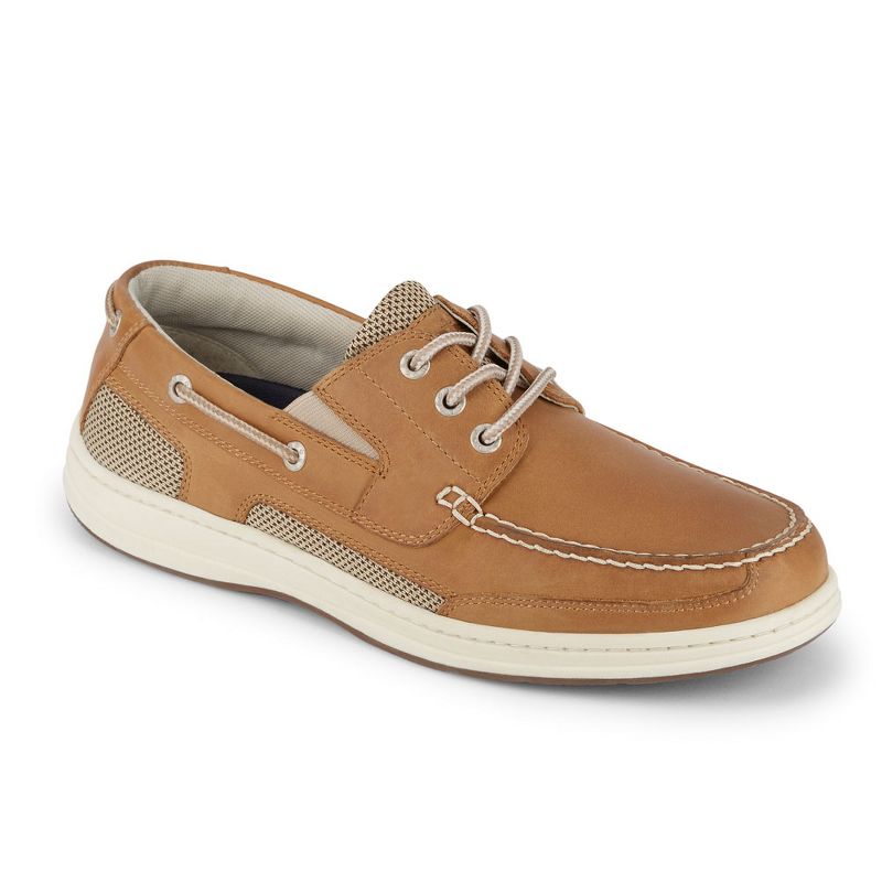Dockers Mens Beacon Leather Casual Classic Boat Shoe with Stain Defender, 1 of 10