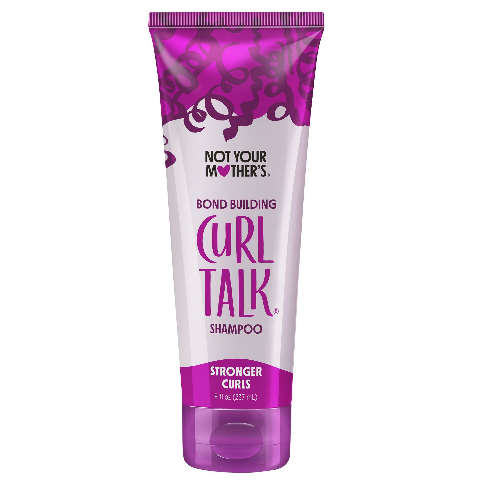 Not Your Mother's Curl Talk Bond Building Hydrating Shampoo for Curly Hair - 8 fl oz: Dye-Free, Paraben-Free, Silicone-Free, Sulfate-Free