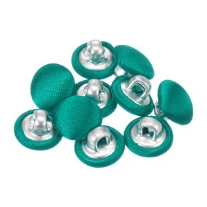 Unique Bargains Round Fabric Cloth Covered Sewing Buttons for Suits Dress 10 Pcs - 1 of 4