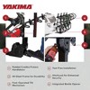 Yakima Versatile HangTight 6 Vertical Hanging Hitch Steel Bike Rack for 2 Inch Hitch Receivers with Fully Padded Cradles and Tilting Design, Black - 4 of 4