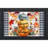 Briarwood Lane Fall Doormat 30x18 Indoor Outdoor Happy Blessed Grateful For Fall Doormat - 2 of 4
