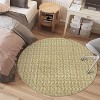 Washable Area Rug Baby Room Contemporary Boho Non-Slip Low Pile Stain-Resistant No-Shedding Easy-Clean Modern Dorm Home Office - 4 of 4