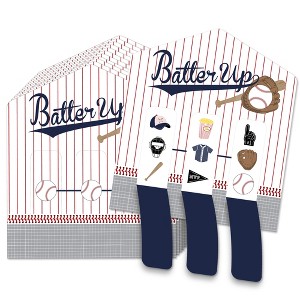 Big Dot of Happiness Batter Up - Baseball - Baby Shower or Birthday Party Game Pickle Cards - Pull Tabs 3-in-a-Row - Set of 12 - 1 of 4