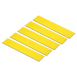 Unique Bargains DIY Laser Printing Personalized Office Blank Engraving Name Plates 5 Pcs - 1 of 4