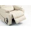 Oversized Electric Lift Recliner Chair with Dual OKIN Motors, 180¡ã Flat Recline, Cup Holders ¨C Heavy-Duty Big Man Lounge Chair - 3 of 4