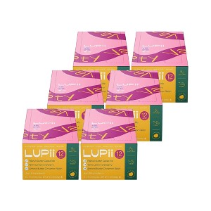 Lupii Lupini Bean Powered Bar Variety Pack - Case of 6/12 pack, 1.76 oz - 1 of 2