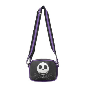 Nightmare Before Christmas Jack Skellington Black 7" Crossbody Bag - 1 of 4