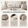 3-Piece Chenille Modular Upholstered Sofa Set with 5-Seater Capacity - 4 of 4