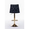 PAGED 18.3" Wide Bar Stools Set of 2, Modern Height-Adjustable Swivel Velvet Counter Stools with Backs for Pub, Dining Room - 4 of 4