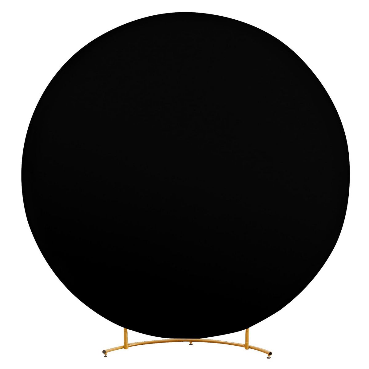 Round Arch Backdrop Cover, 6 ft/6.5 ft/7.2 ft Circle Arch Stand, Smooth Touch, Multipurpose Wedding Arched Background Set for Birthday Party - thumbnail 5