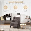 CENGHU Modern Teddy Material Accent Chair, Upholstered Arm Chair, for Living Room, Bedroom - 3 of 4