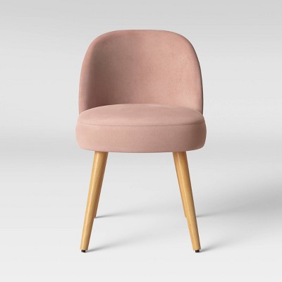 pink velvet chair target