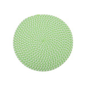 Unique Bargains Trivet Round Rope Woven Mat Cotton Non-woven Fabric 8.66"x8.66"x0.31" - 1 of 3