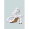 Merker Ruched Spool Heel Casual Women Sandals - 3 of 4
