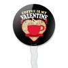 Gilmore Girls Coffee is my Valentine Cupcake Picks Toppers Decoration Set of 6 - 2 of 4