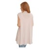 Women's Surely a Win Sleeveless Cardigan - White Birch - 2 of 3