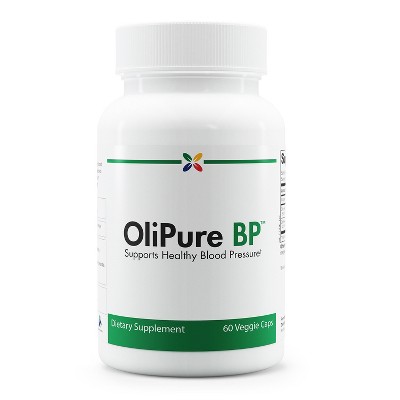 Stop Aging Now - OliPure BP - Olive Leaf Extract Blood Pressure Support Formula - 60 Veggie Caps