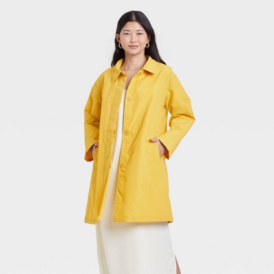 Women's Rain Jacket - A New Day™ Yellow XXL