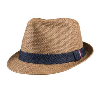 Levi's Men's Straw Fedora Hat