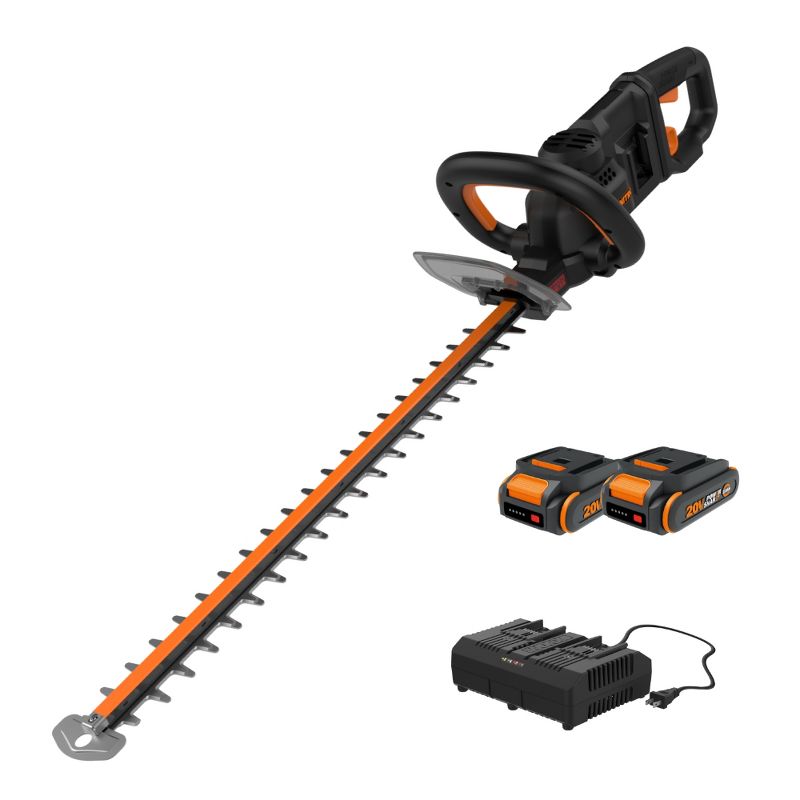 Worx Nitro WG286 40V Power Share 24" Cordless Hedge Trimmer (Battery & Charger Included), 1 of 13