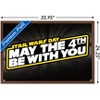 Trends International Star Wars - May the 4th - Logo Framed Wall Poster Prints - 3 of 4