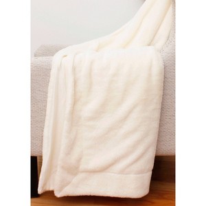Tamara Throw Blanket White - Décor Therapy, Egret