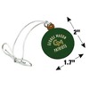 George Mason University Patriots Logo Mini Small Tiny Wood Christmas Tree Holiday Ornament - 4 of 4