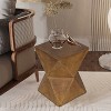 Lightweight Concrete Accent Table for Indoor Sofa Side Table Outdoor Patios - 4 of 4