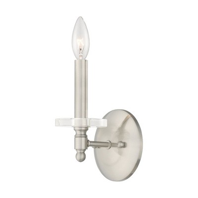 Livex Lighting Bennington 1 - Light Wall Light in  Brushed Nickel