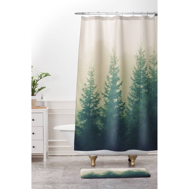 Chelsea Victoria Going The Distance Shower Curtain Green - Deny Designs, 4 of 7